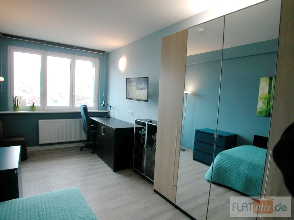 FLATmix.de / Modern möbliertes Zimmer in Stadtmitte mit Blick auf den Dom - Photo 2